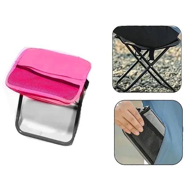 Portable Folding Stool with Carry Case 3
