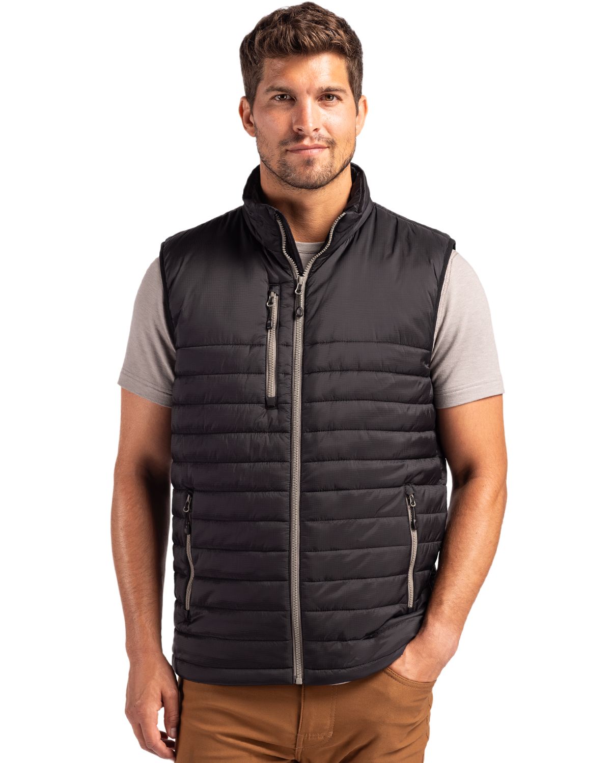 Valhalla Eco Full Zip Mens Puffer Vest