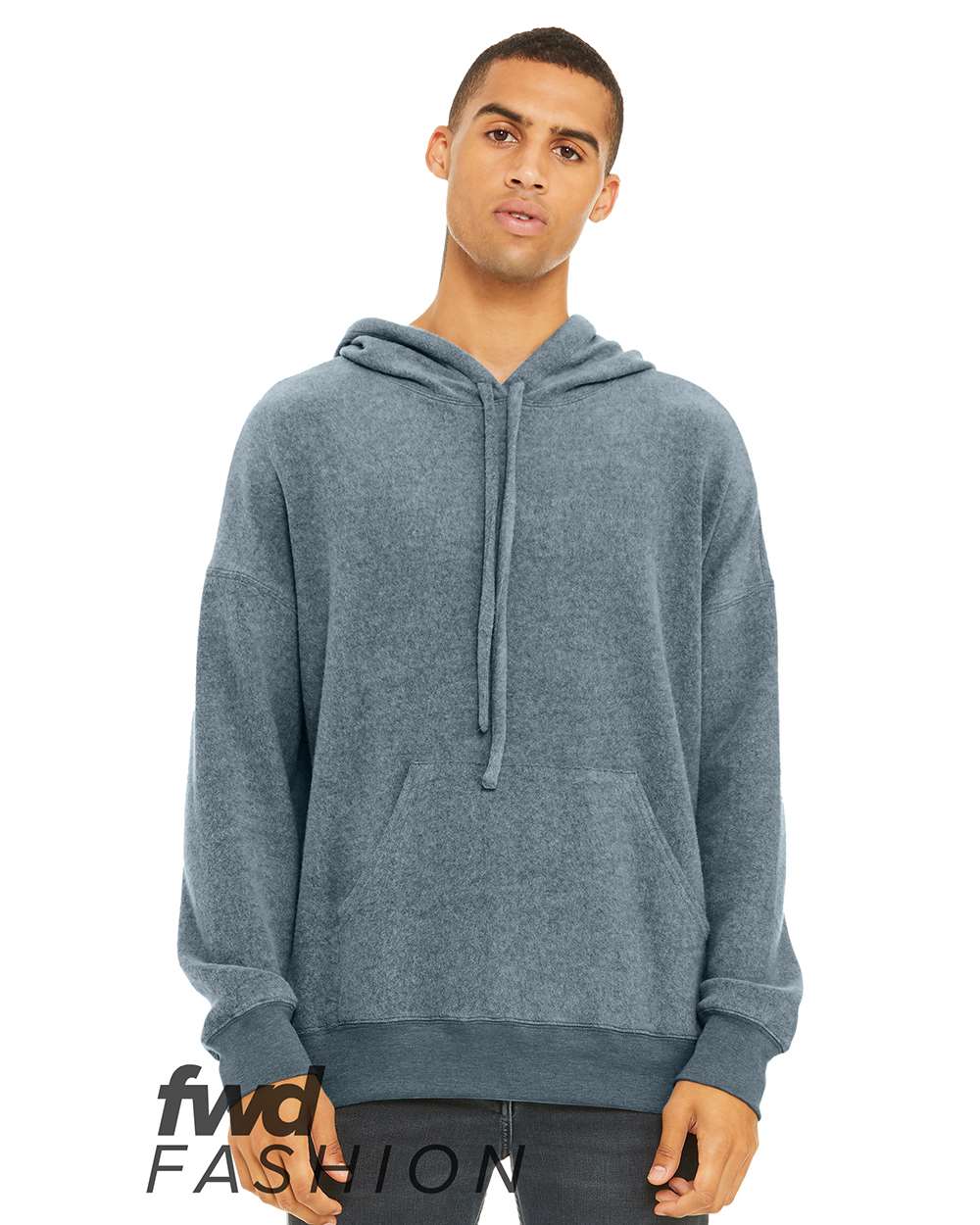 Unisex FWD Fashion Sueded Fleece Hoodie Sweatshirt - 3329 12
