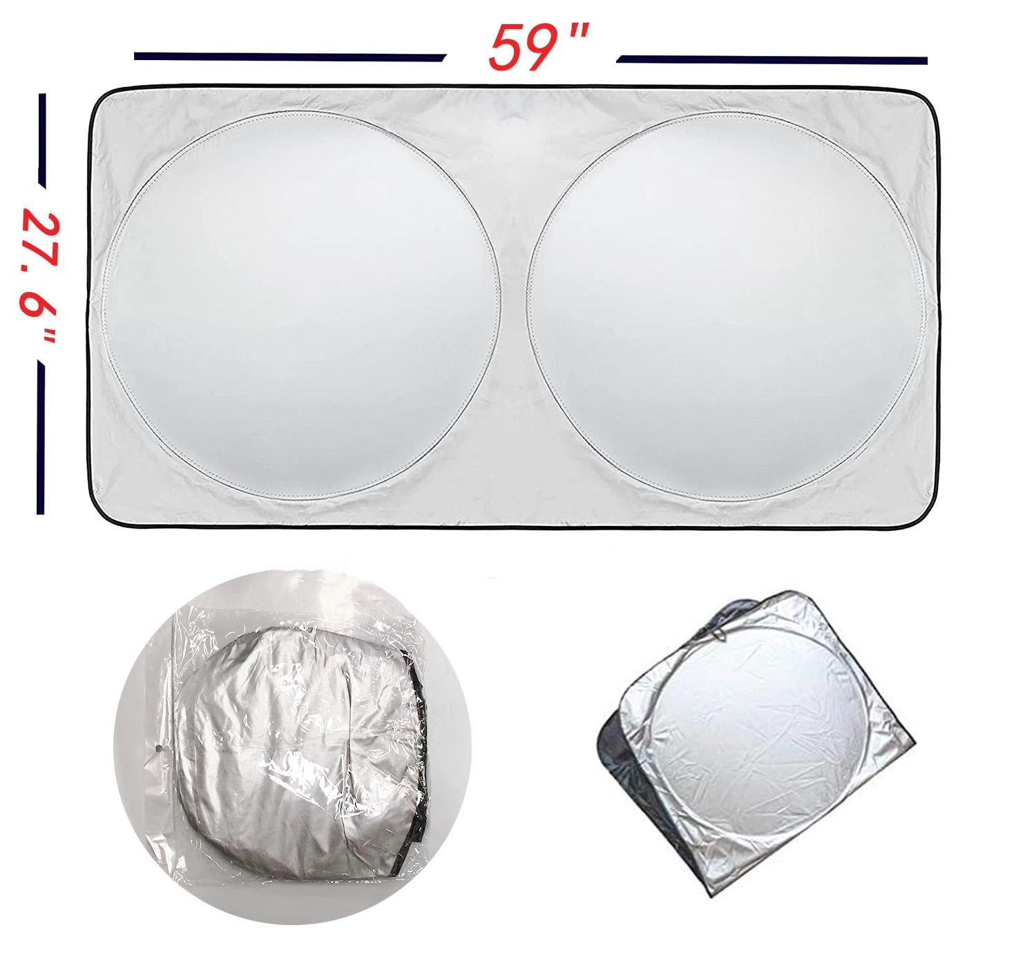Car Windshield Cover Sunshade MOQ 100PCS 3