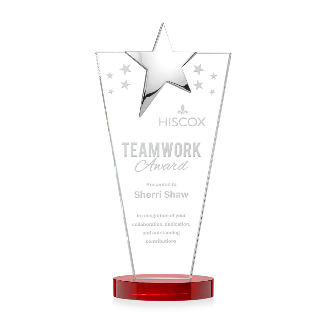 Mantella Chrome Star Award - Red 11