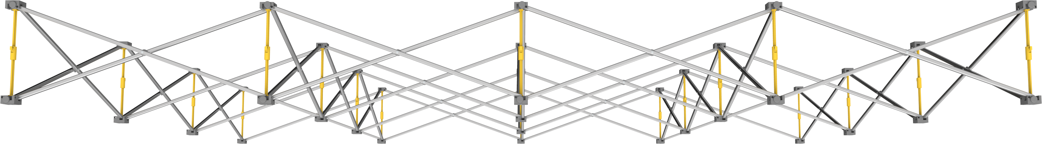 Hopup Lite 10ft Straight Full Height Tension Fabric Display & Front Graphic 3