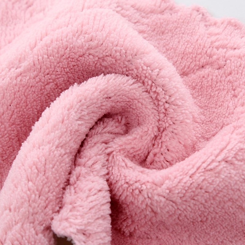 Custom Gift Coral Fleece Kitchen Towel & Dish-cloth 7