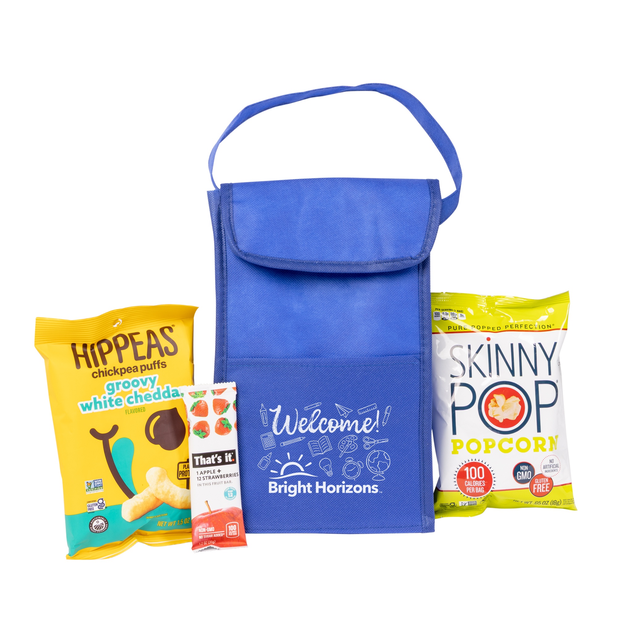 Insulated Lunch Bag with Healthy Snacks 2