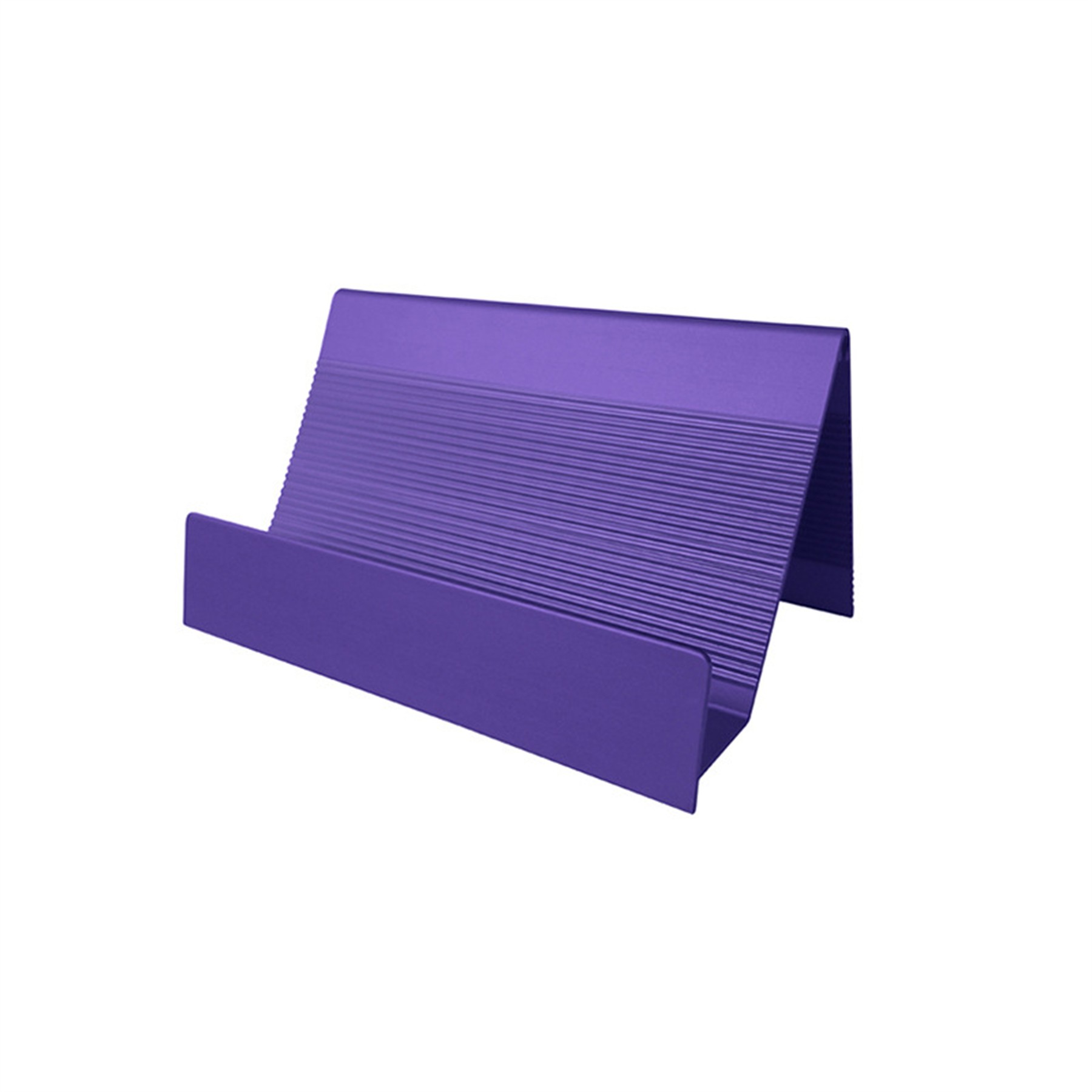 Business Card Holder Display Stand Aluminum 2