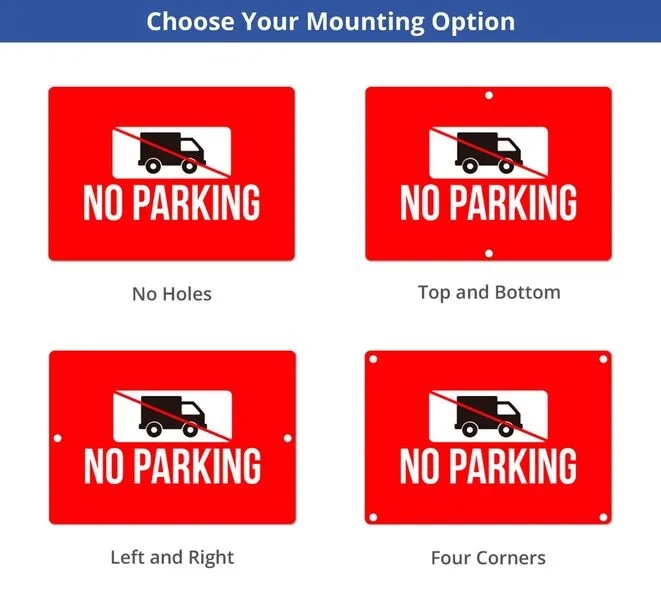 Aluminum Sign - 1ft x 1ft ( SQFT) 8
