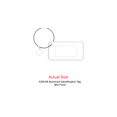 Aluminum Identification Tag 8