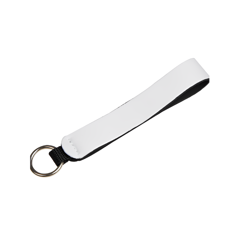 Custom Neoprene Wristlet Keychain Lanyard 4
