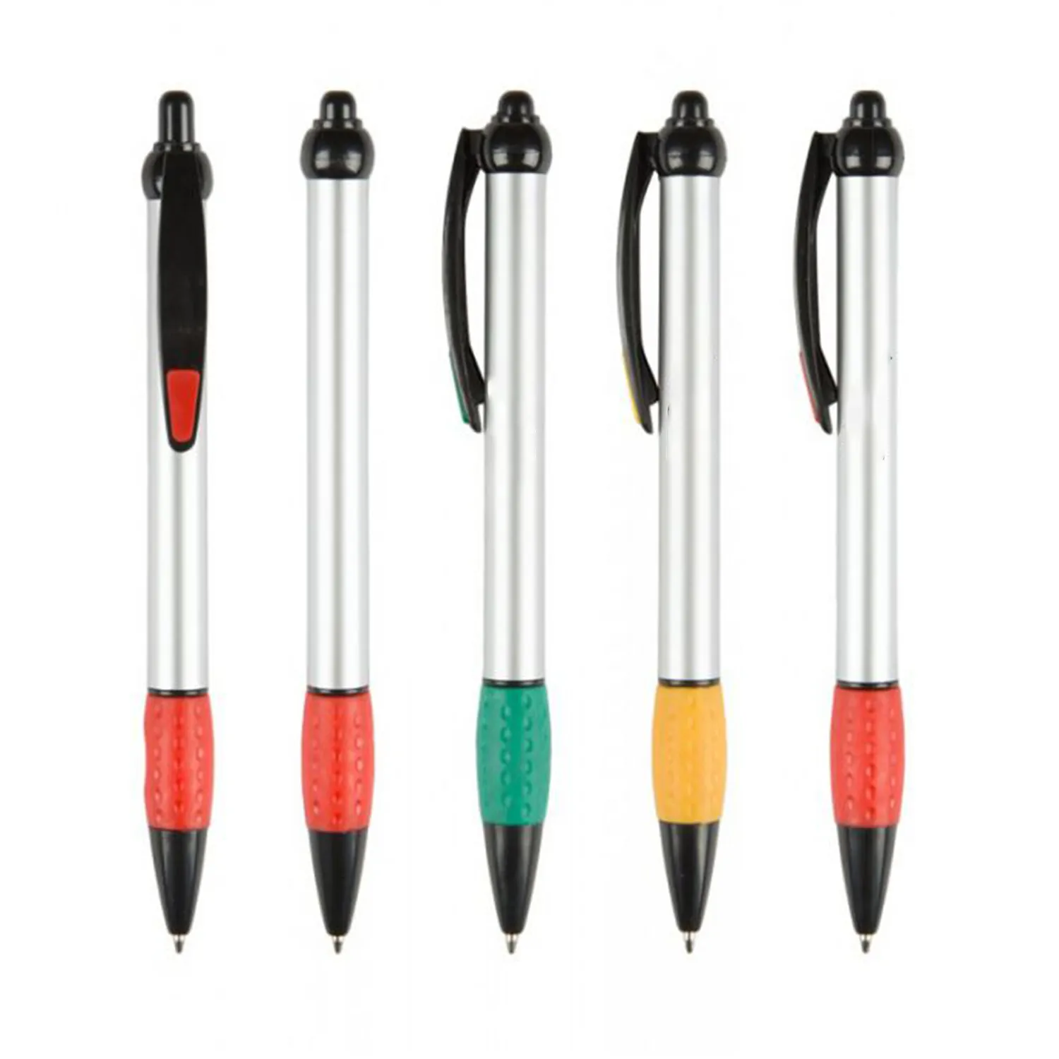 Ballpoint Grip Pen with Dimple on Clip 2