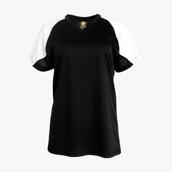 #E169 / Basic Training Women's Color Block Top 1