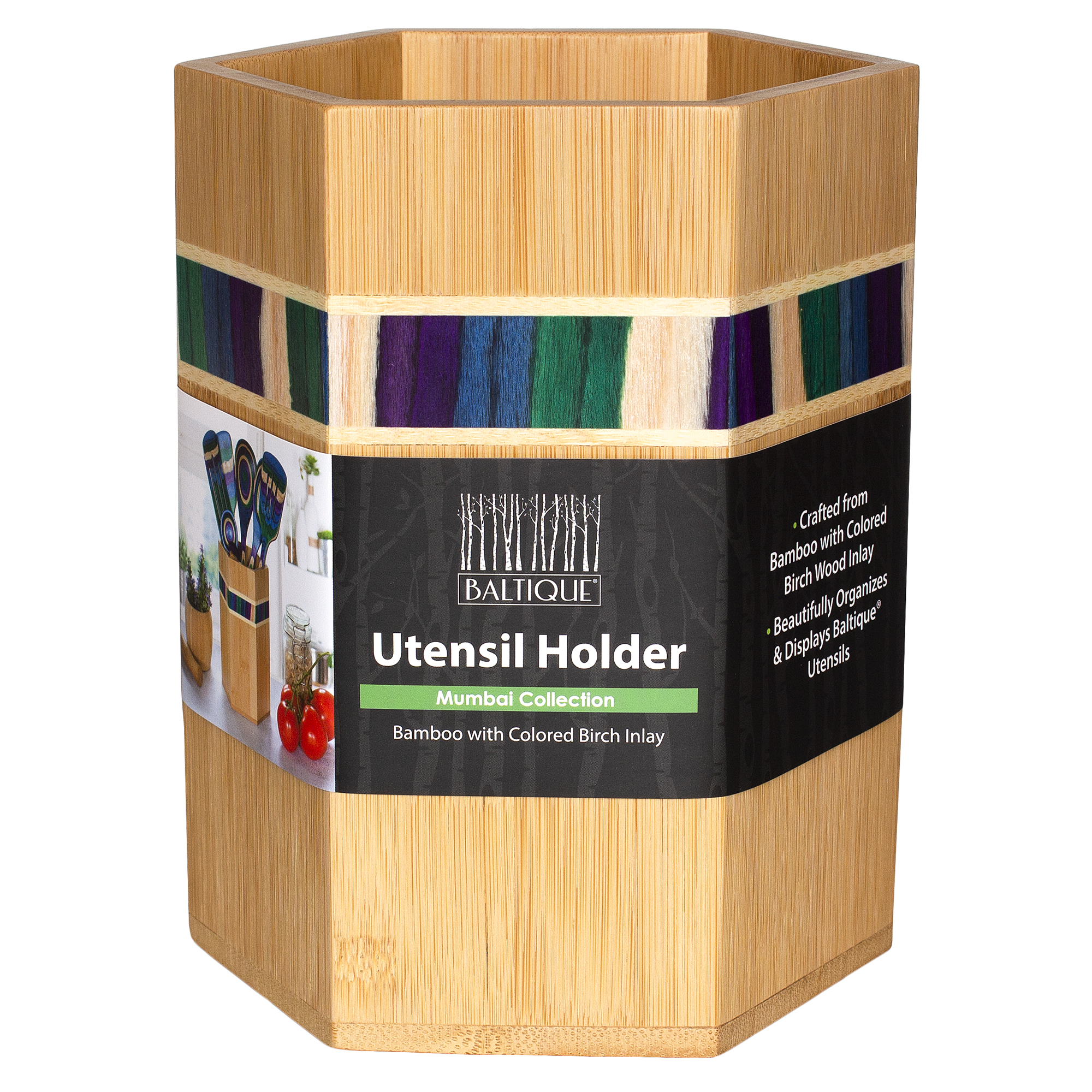 Baltique® Mumbai Utensil Holder 3