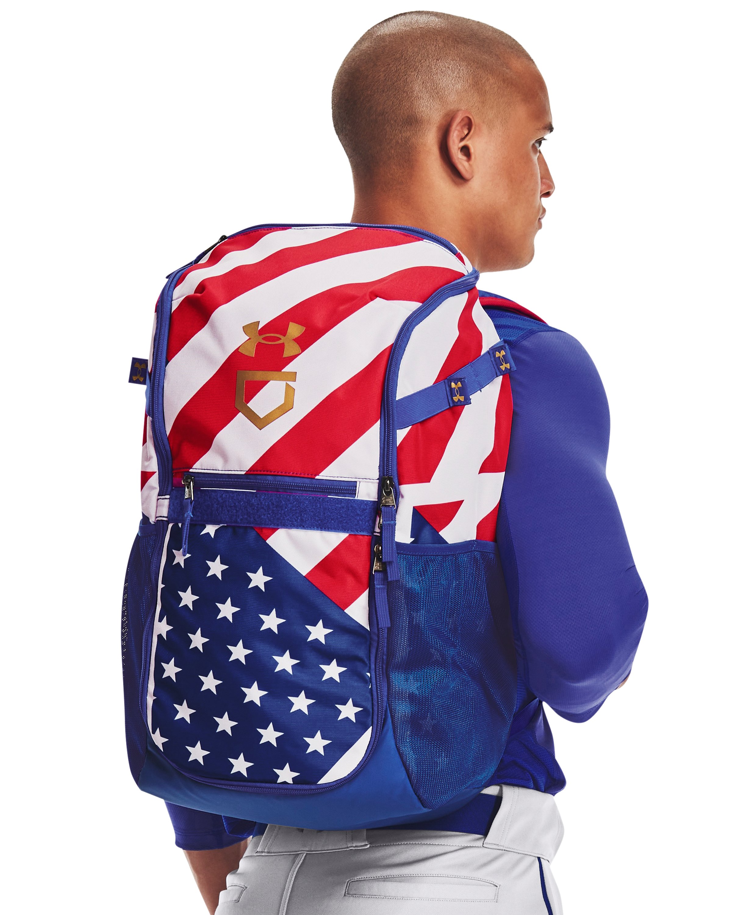 UA Utility Print Baseball Backpack 10