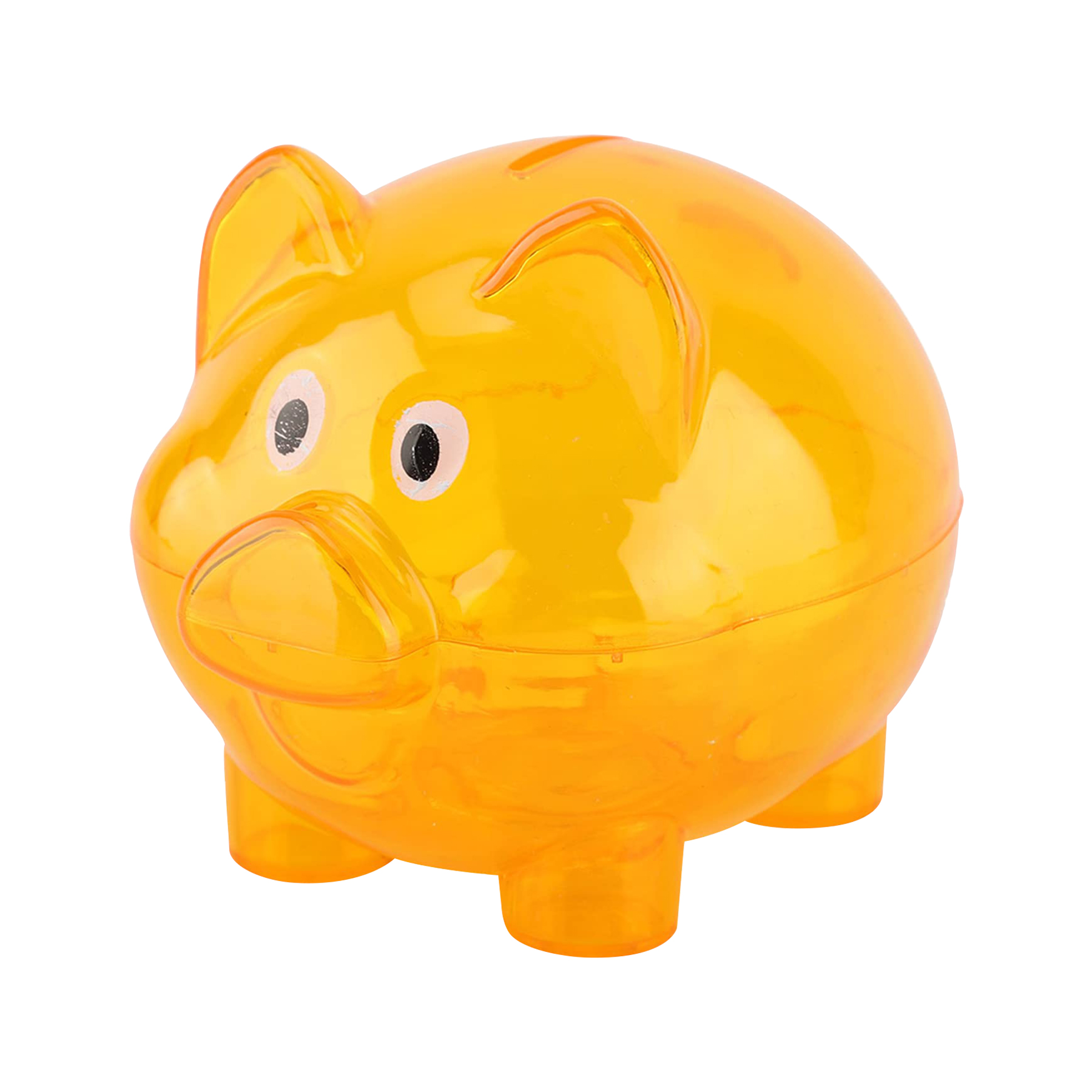 Clear Plastic Piggy Bank 12