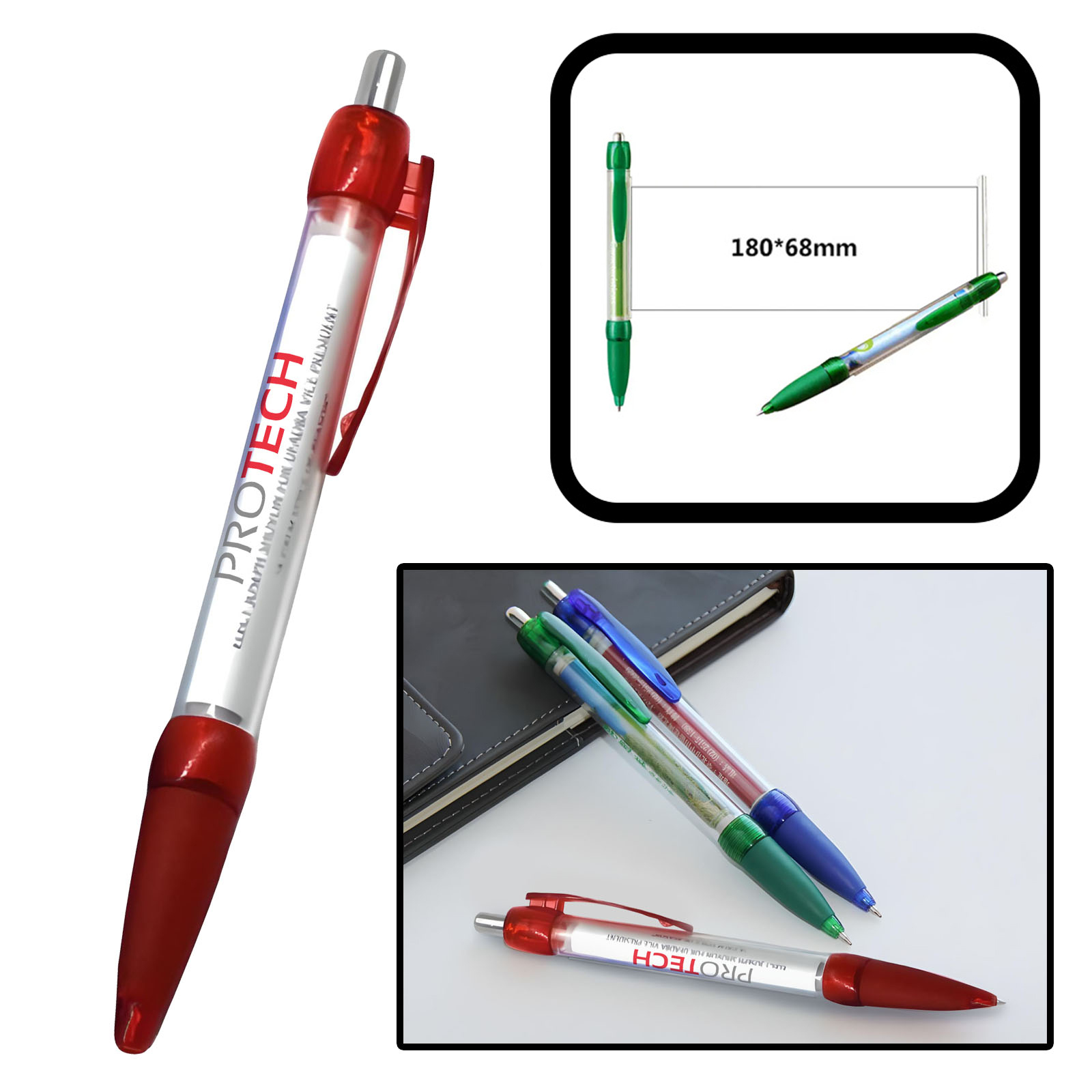 Promo Print Plastic Banner Pen 5