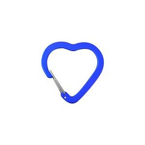 Charming Heart-Shaped Flat Aluminum Carabiners 6