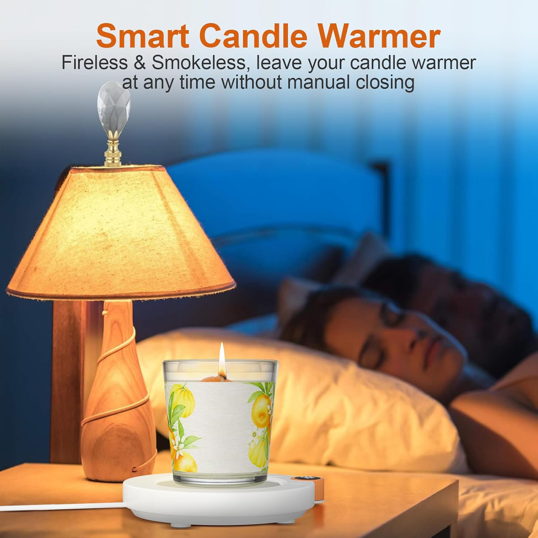 Electric Coffee Mug Warmer with Smart Temperature Control 4