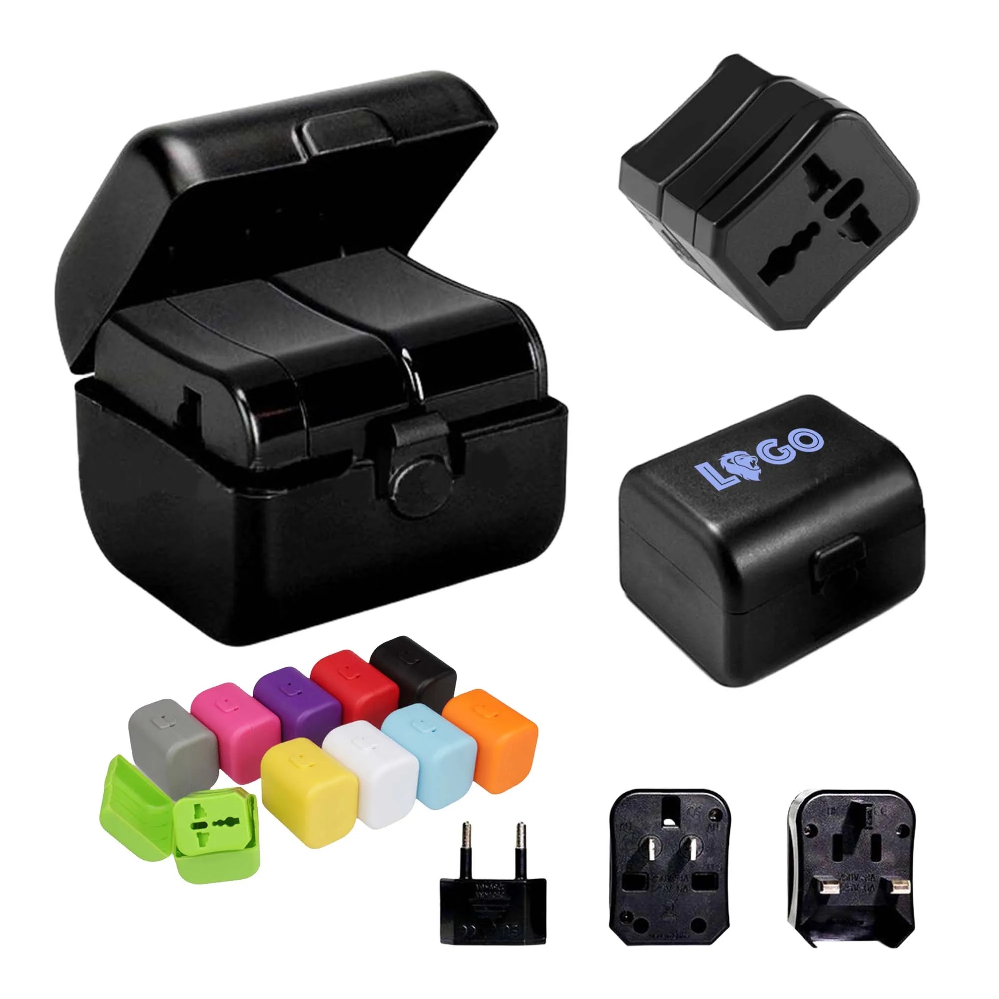 MOQ50 Universal Power Adapter Combination Travel 2
