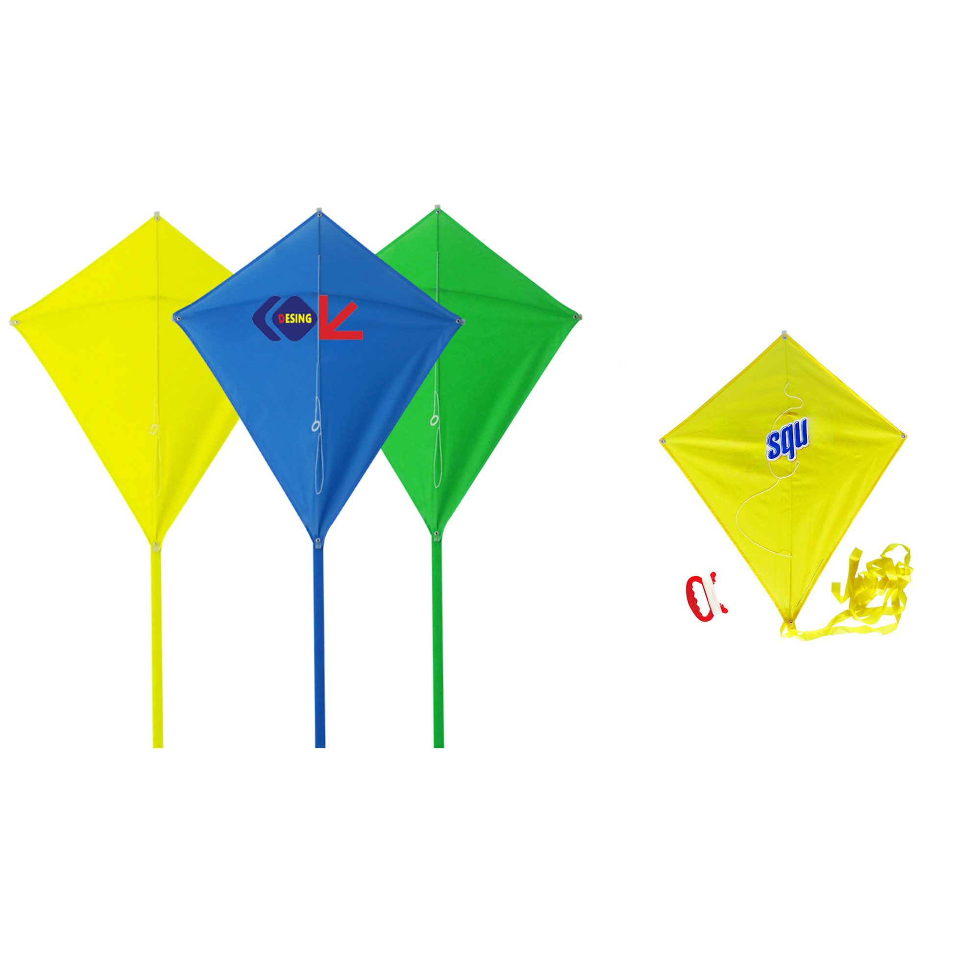 Diamond-Shaped Kites 2