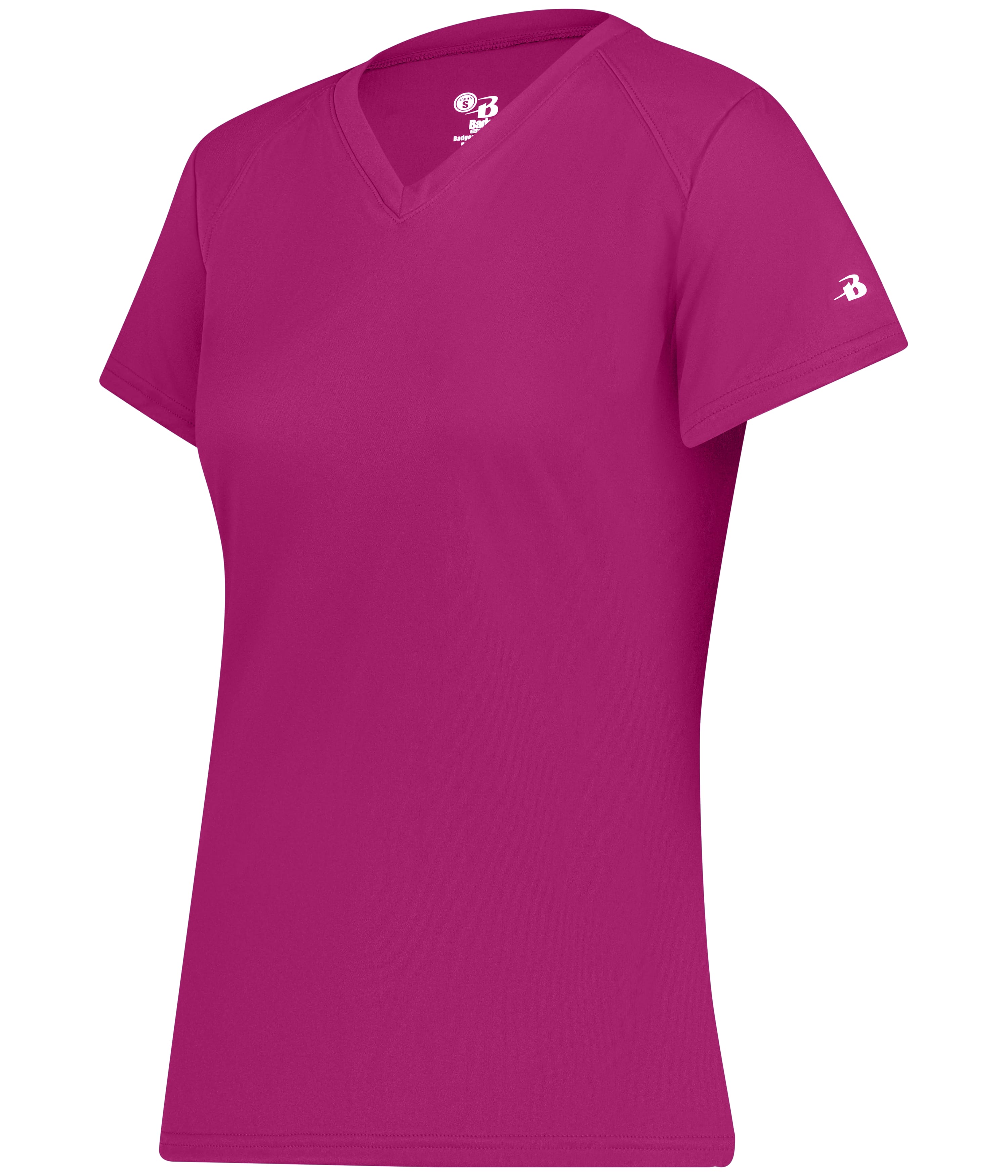 LADIES B-CORE V-NECK TEE 4