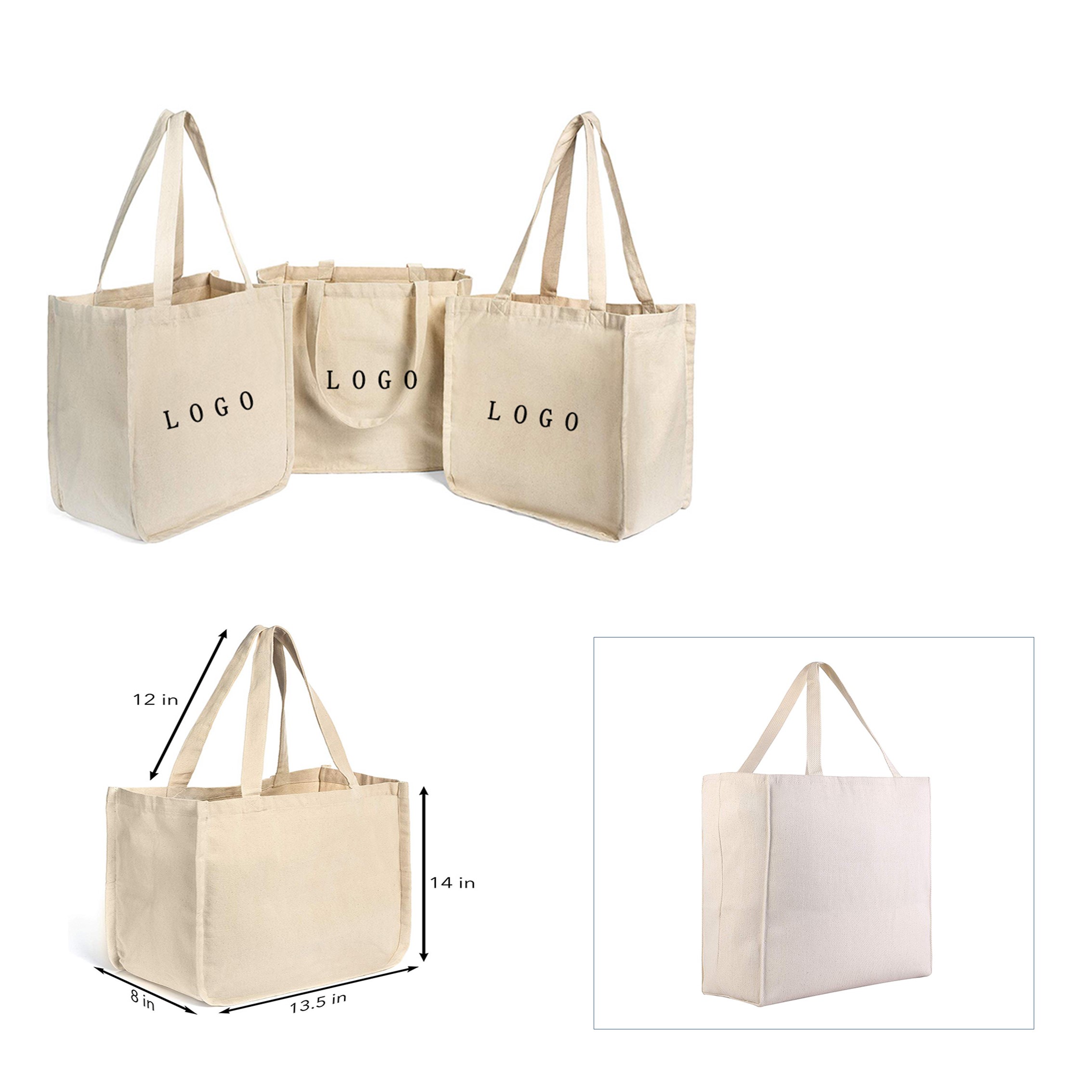 Eco-friendly Custom Tote Shopping Bag 2
