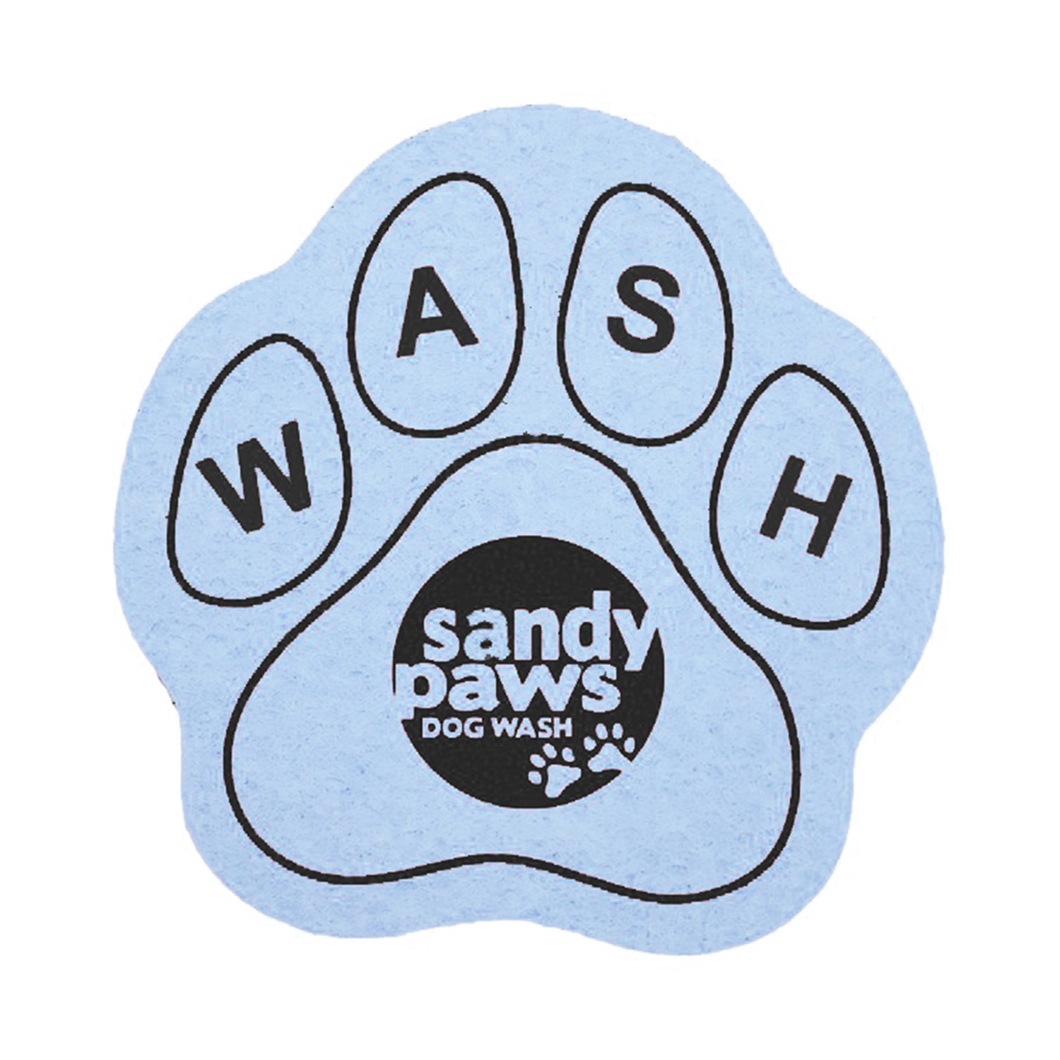 Paw Shaped Compressed Sponge