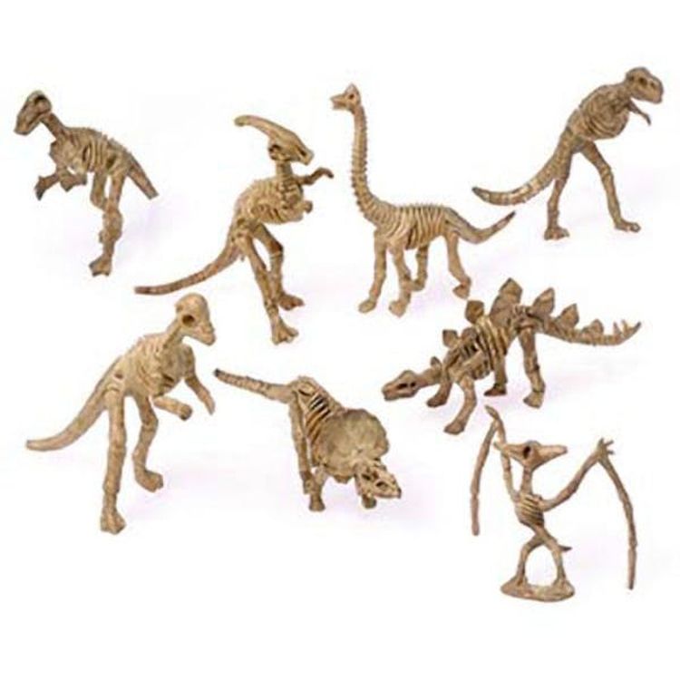 Skeleton Dinosaurs - Assorted 6" 2
