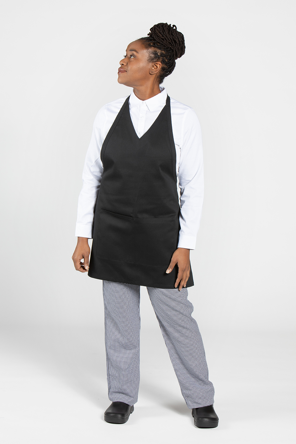 Classic V-Neck Apron 7