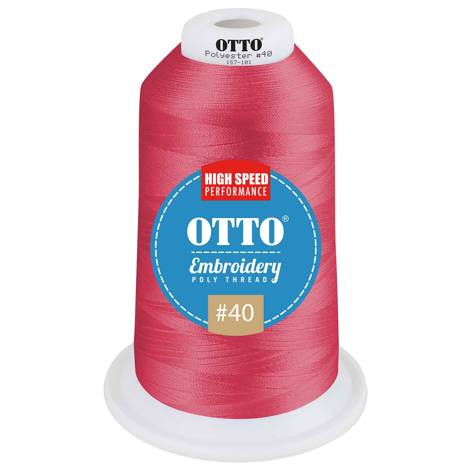 OTTO Embroidery Poly Thread #40 5,500 yd. King Cone 340
