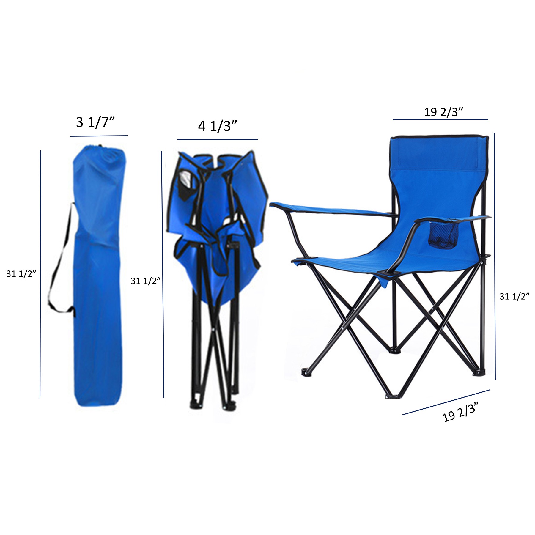 Folding Beach Camp Chair 2