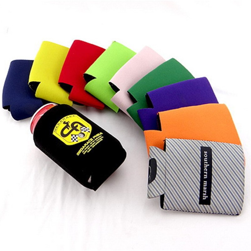 Bottle Cooler Sleeves Neoprene Can, custom koozie with logo imprint 2