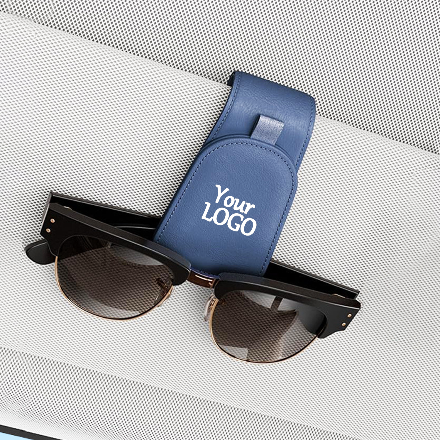 Magnetic Leather Sunglass Holder 2