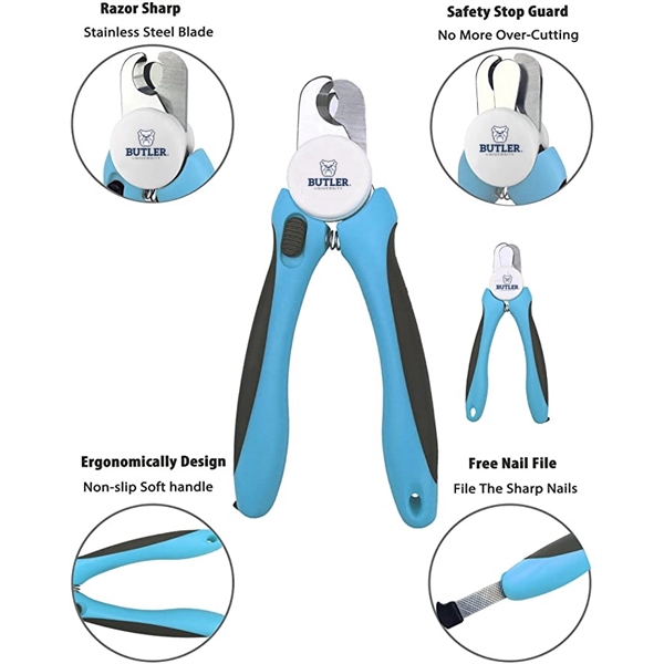 Pet Nail Clippers With File 3