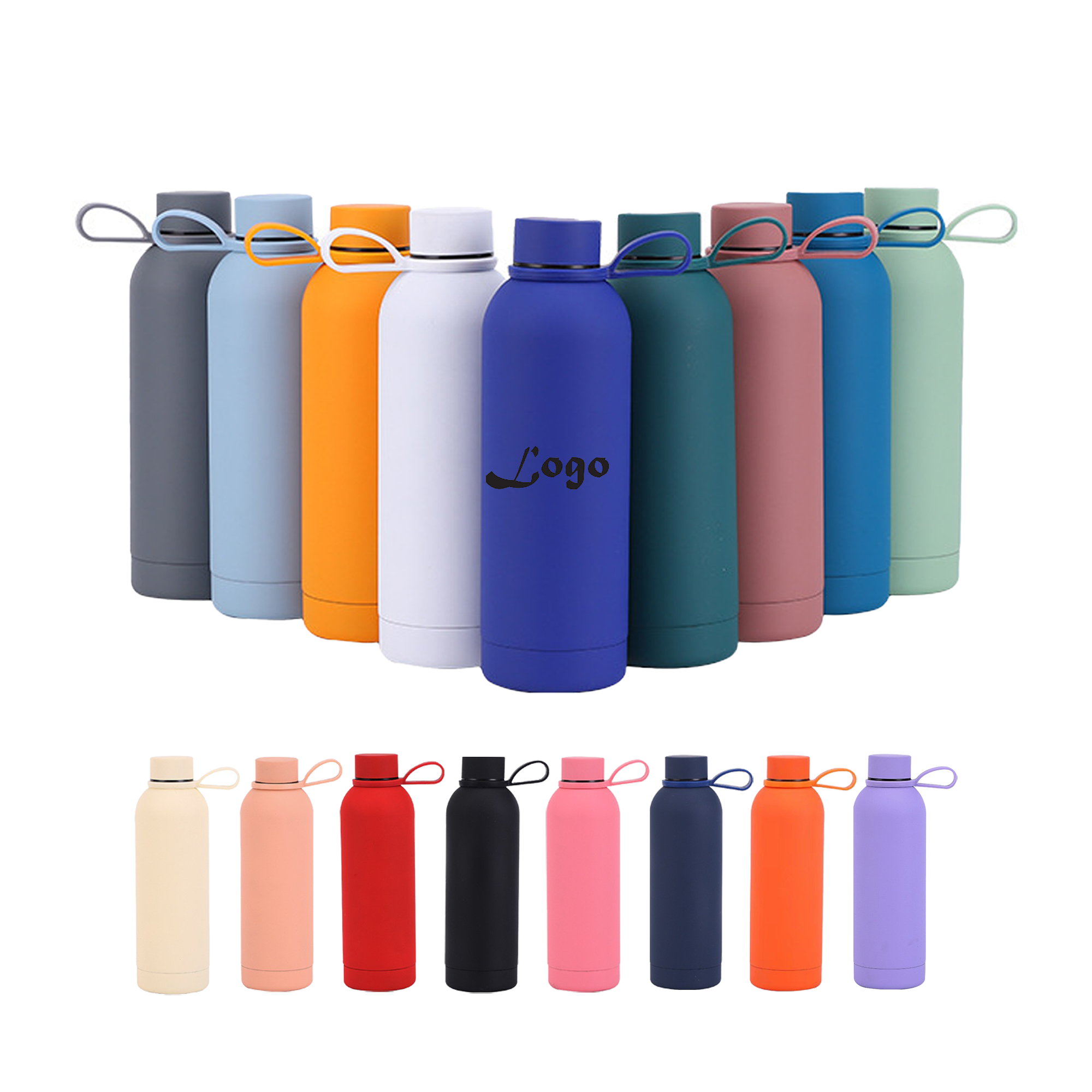 Stainless Steel Thermos Cup With Handle 2