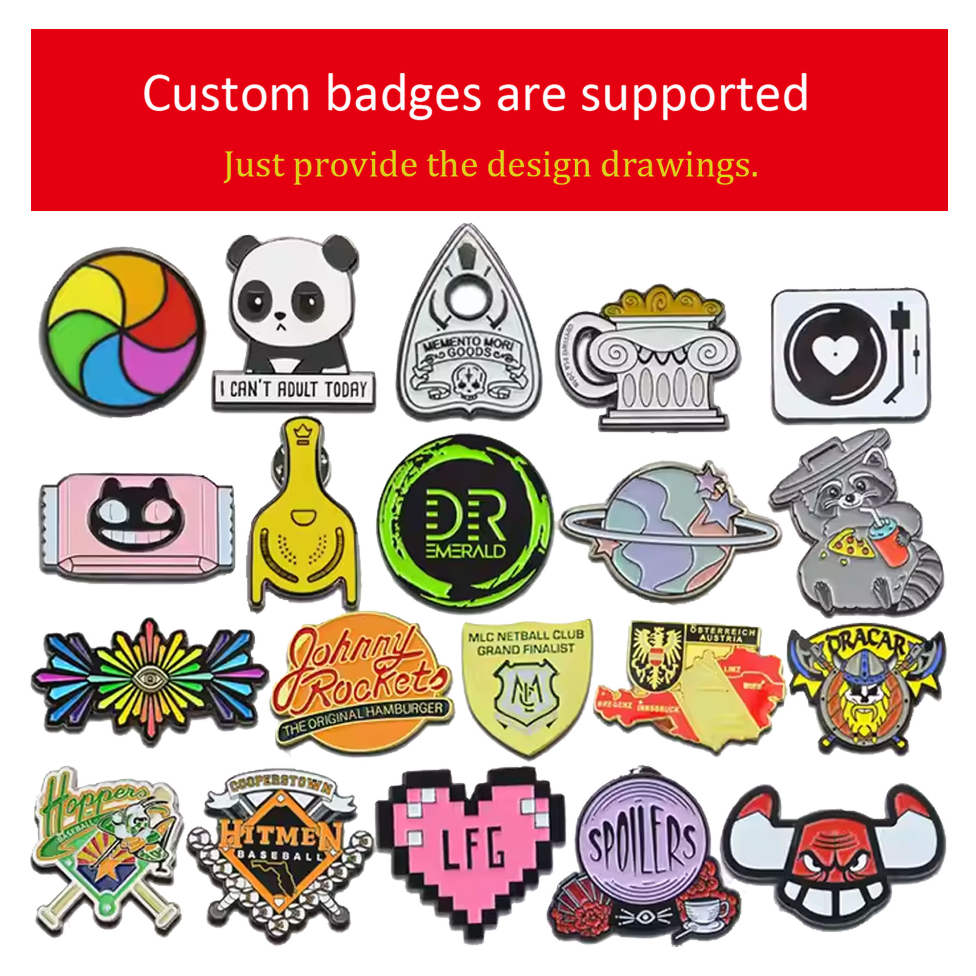 MOQ 100pcs Premium Collectible Pins 1