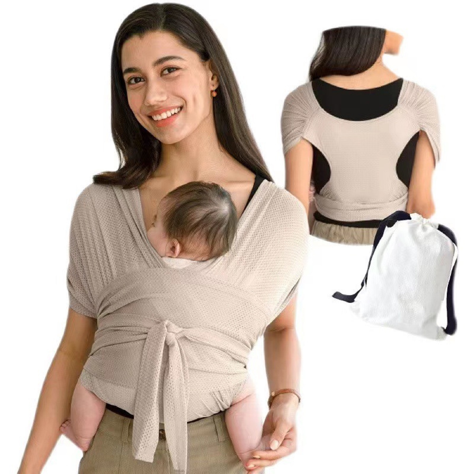 Original Breathable Baby Sling 9
