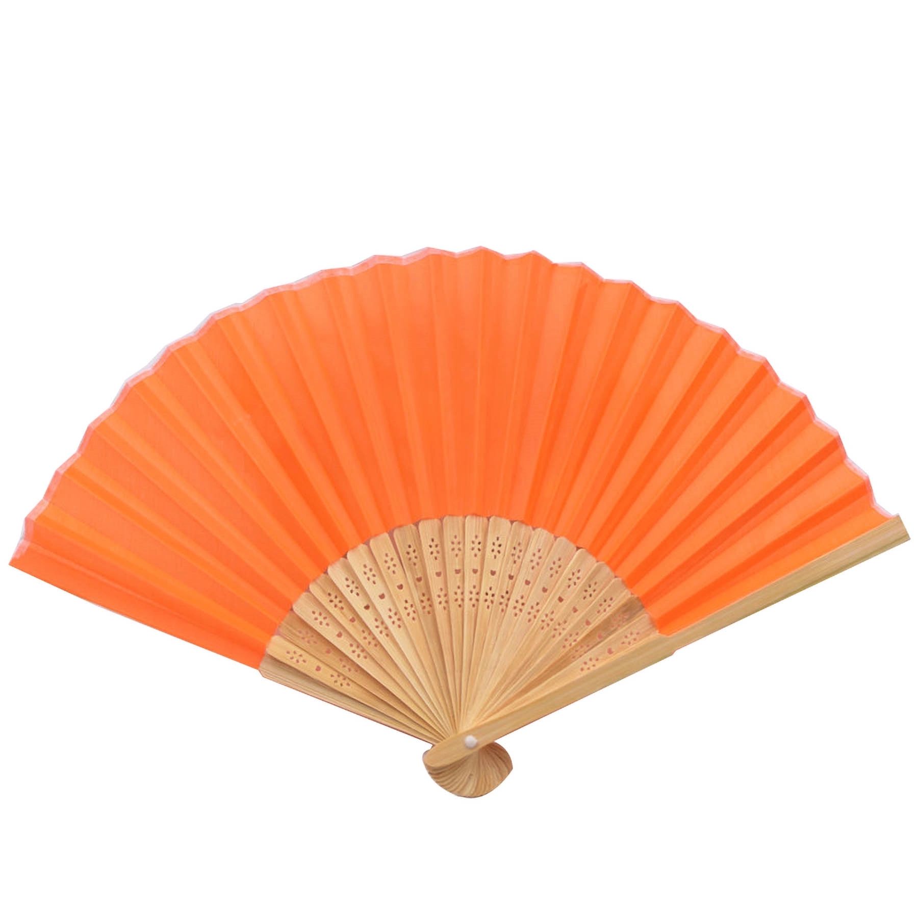 Fabric Bamboo Folding Hand Fan 7