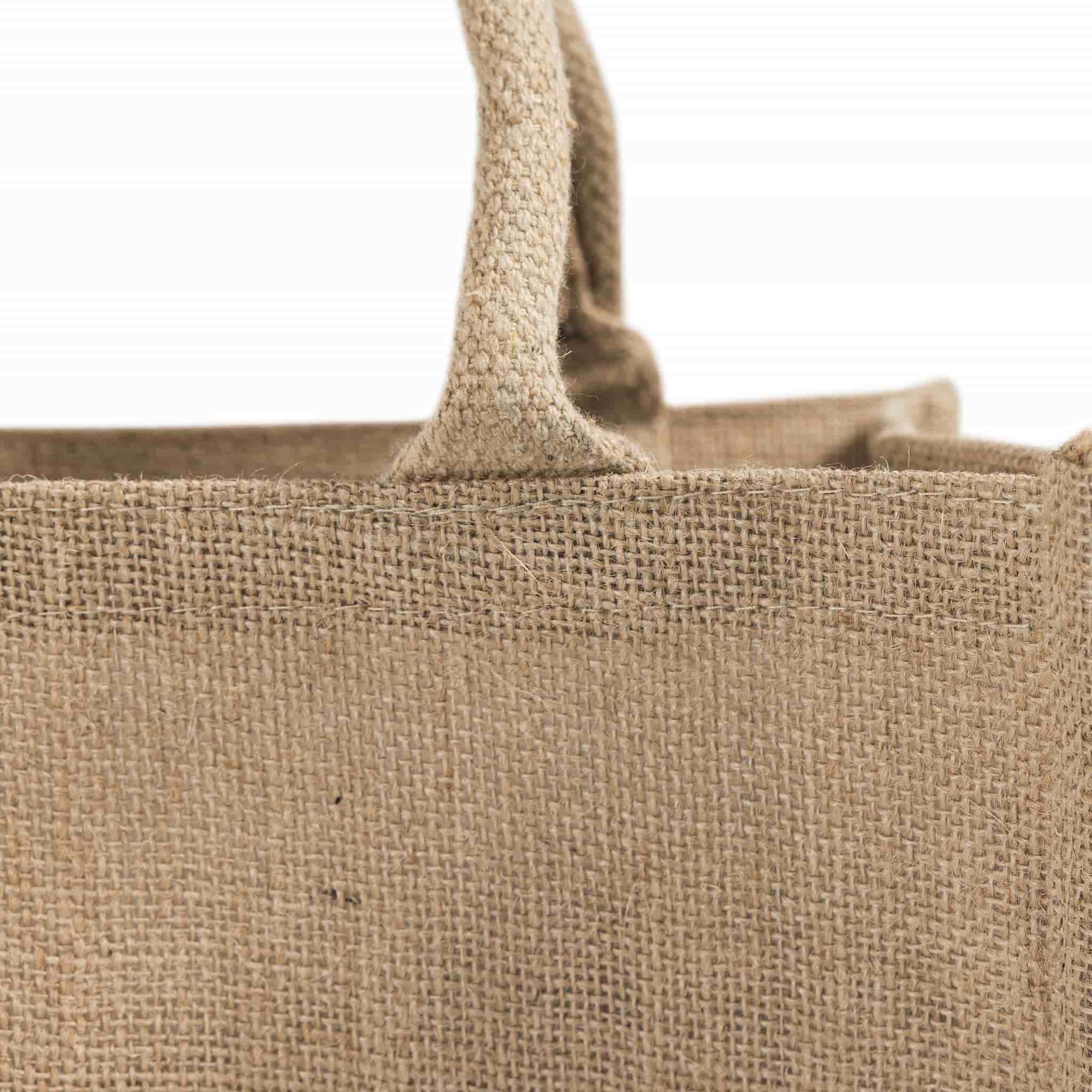 6 Bottle Jute Wine Bag 4