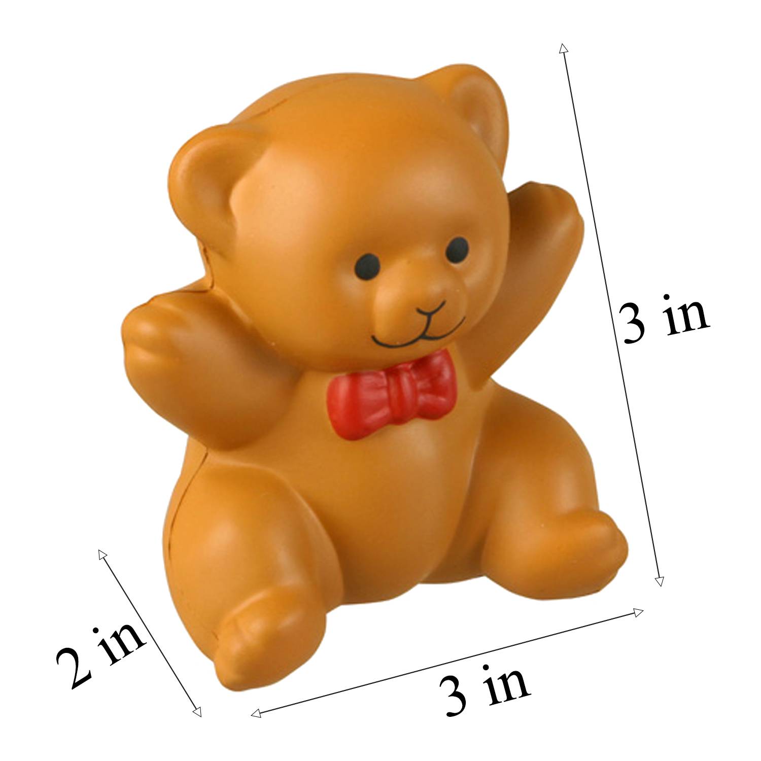 PU Teddy Bear Stress Reliever 7