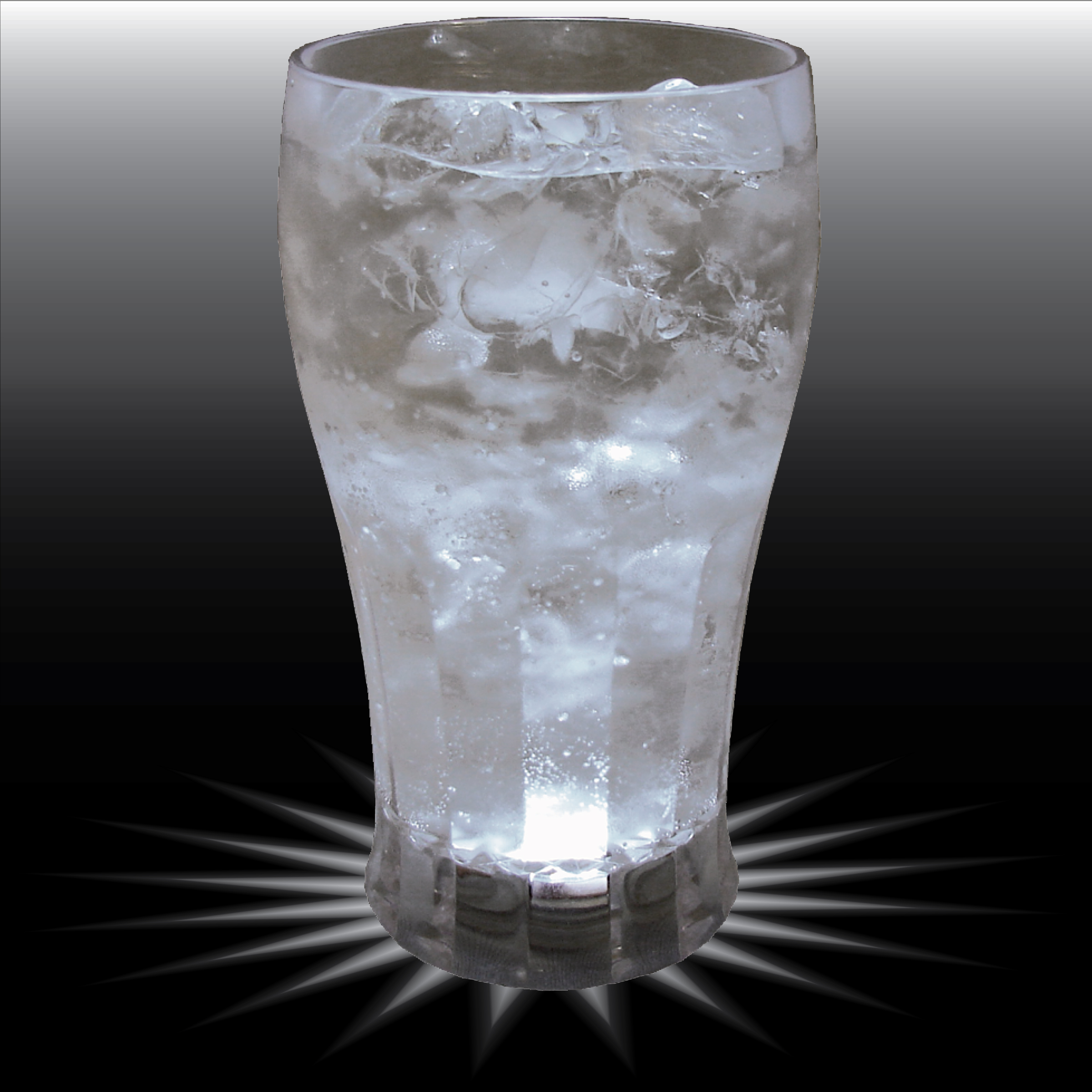 12oz Single Light Plastic Fluted Bell Soda Cup 8