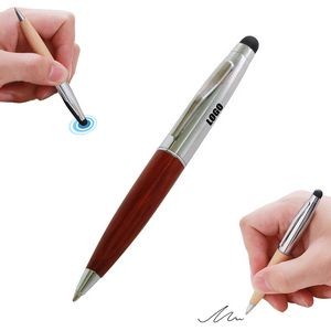 Business Maple Wooden Twist Writing Pen 2