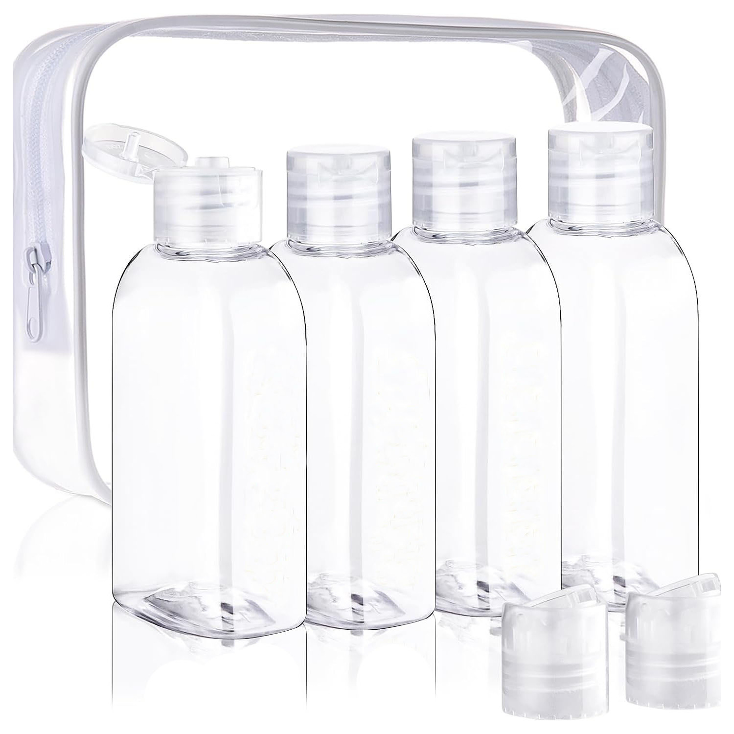 12Oz shampoo travel packaging squeeze bottle 4