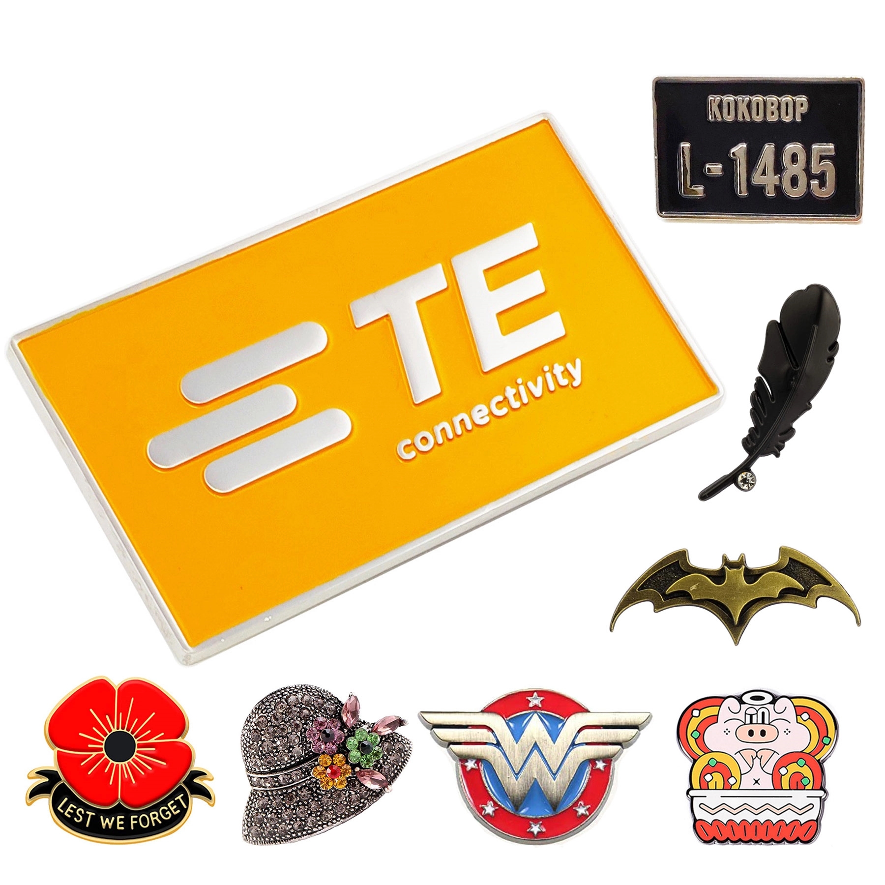 Custom Metal Brooch, Badge,Medal ,Fridge Magnet 4