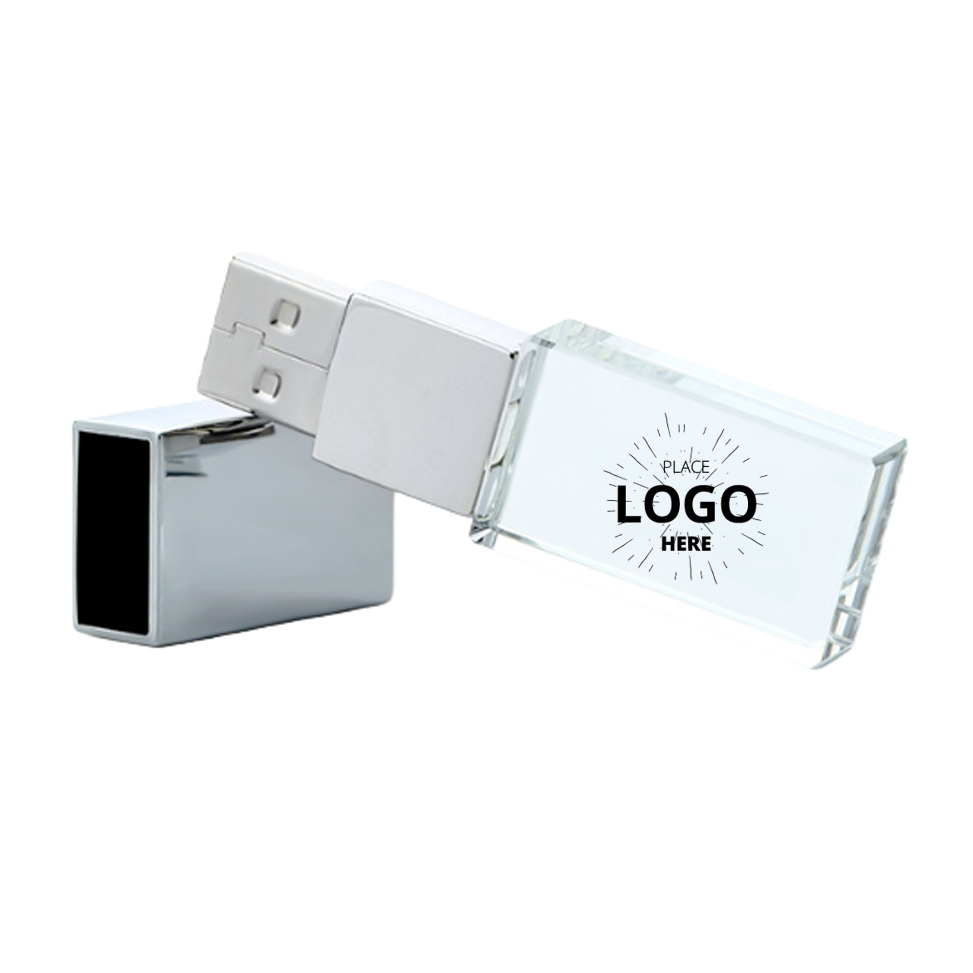 Transparent Fast USB Drive 2