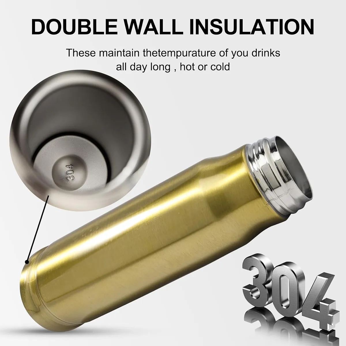 Bullet Tumbler Shape Water Bottle 4