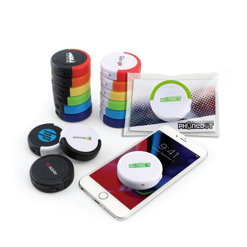 PhoneBot with marketing card packaging