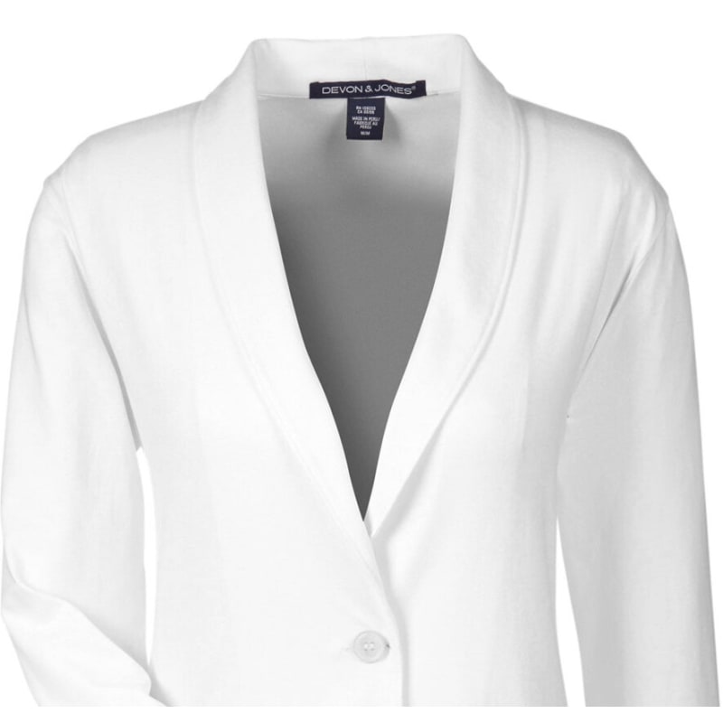 Devon & Jones Ladies' Perfect Fit™ Shawl Collar Cardigan 10