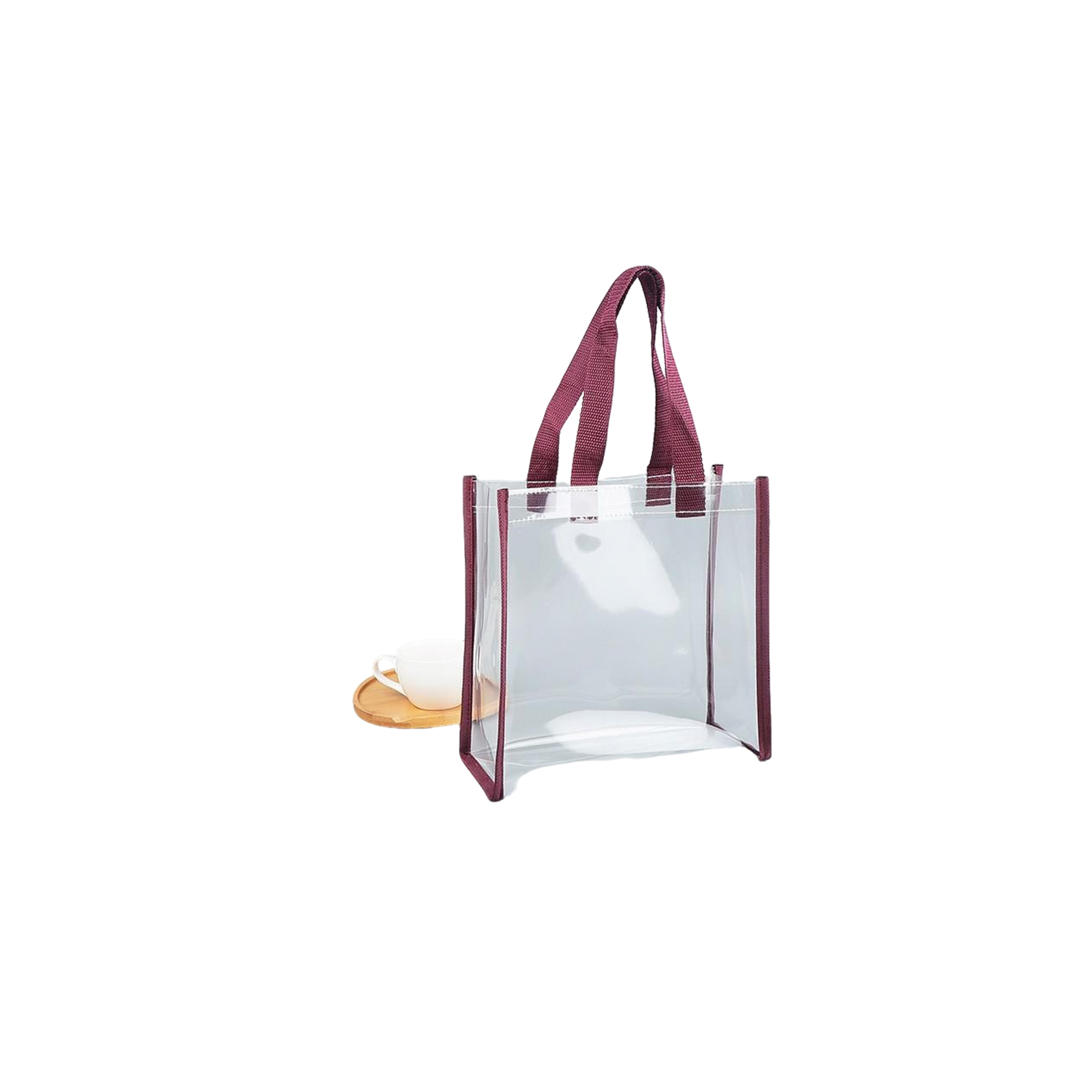 Clear Stadium Tote Bag With Handles 40