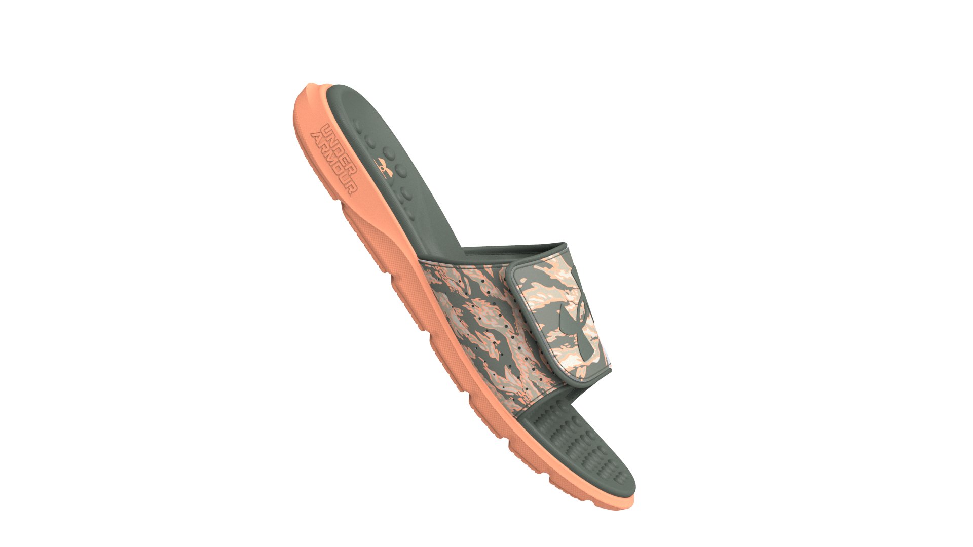 UA Ignite Pro Graphic Strap Men's Slides 12