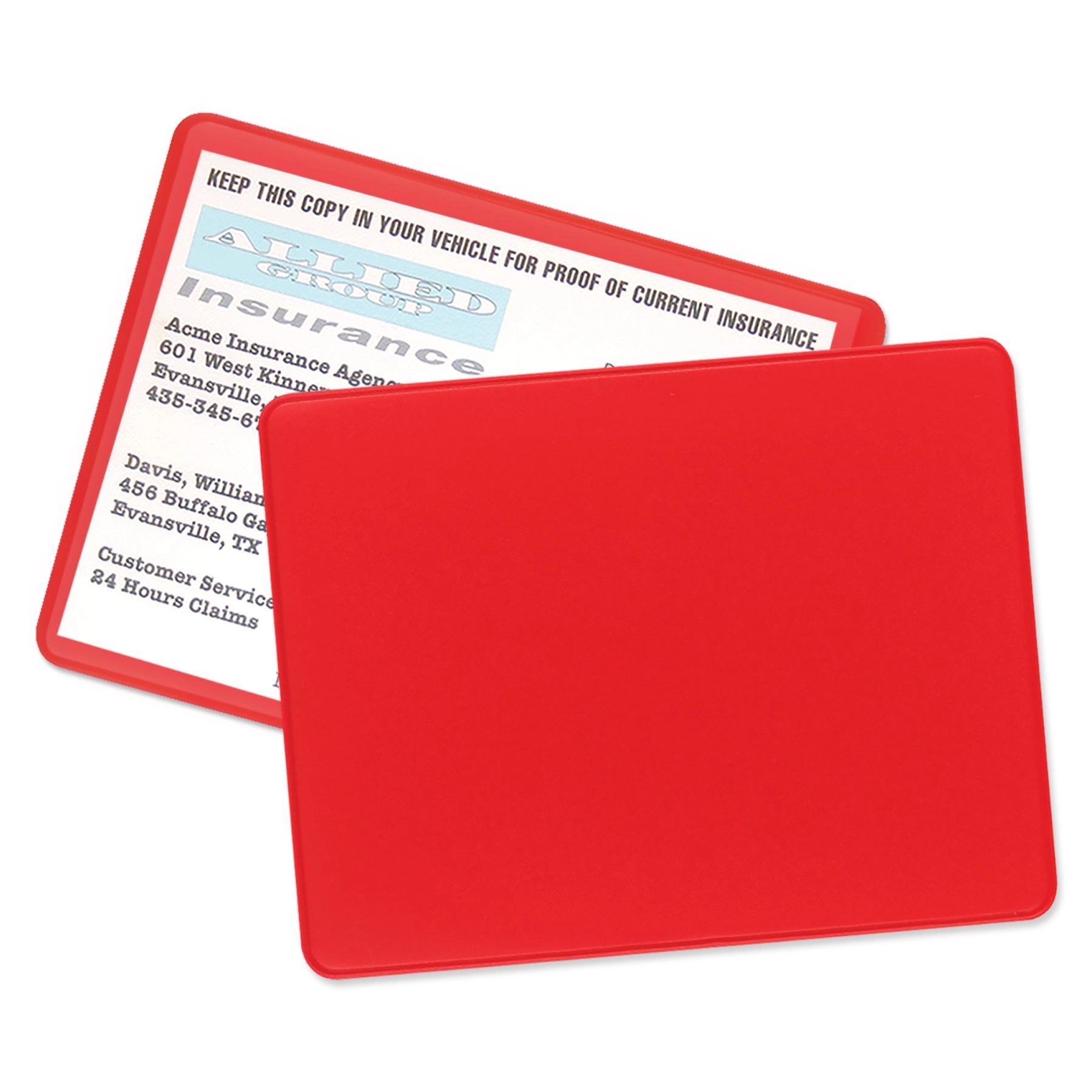 CDC Vaccination Card PVC Holder 8