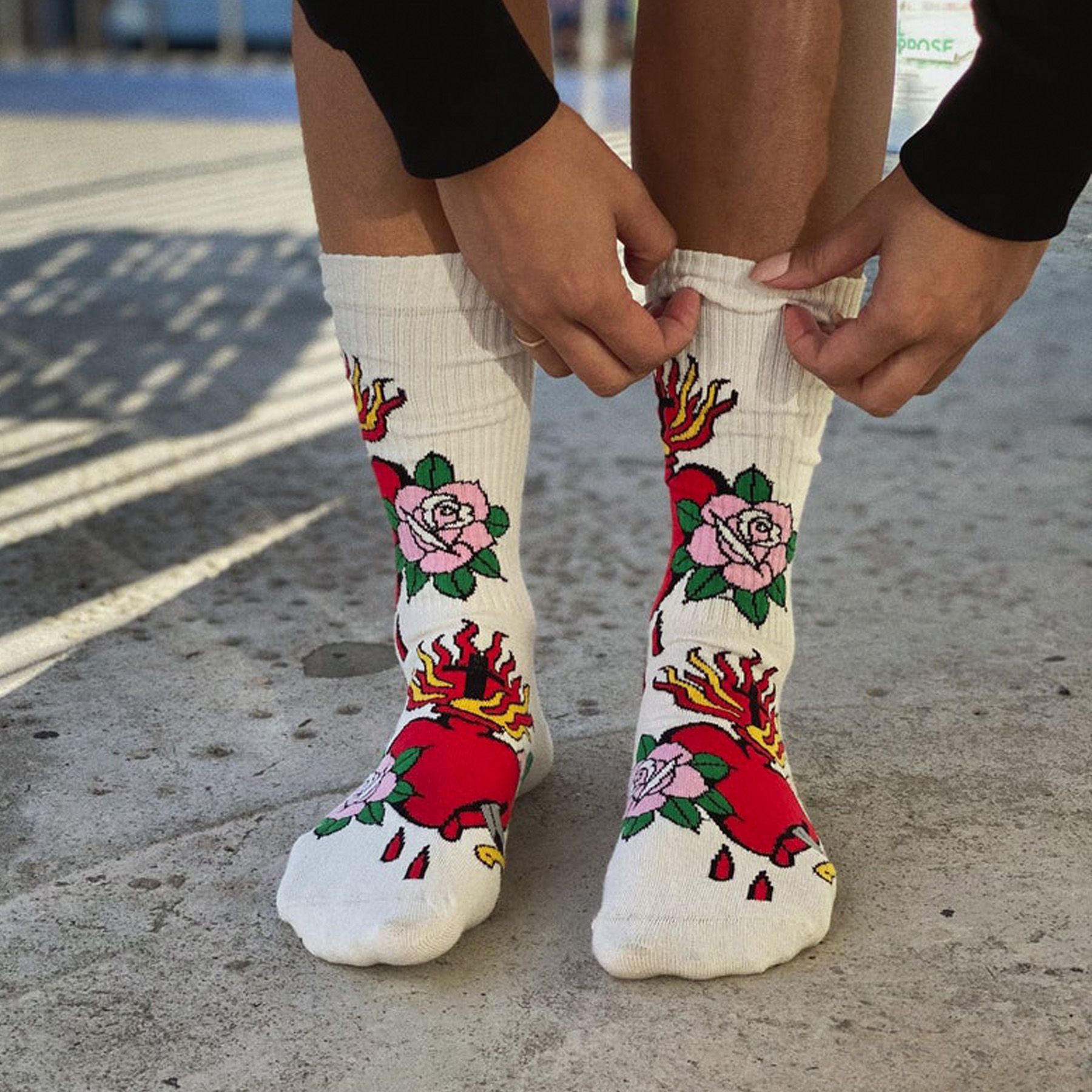 Custom Knit Cotton Crew Athletic, Performance, and Sports Socks, custom athletic wear with logo imprint 5